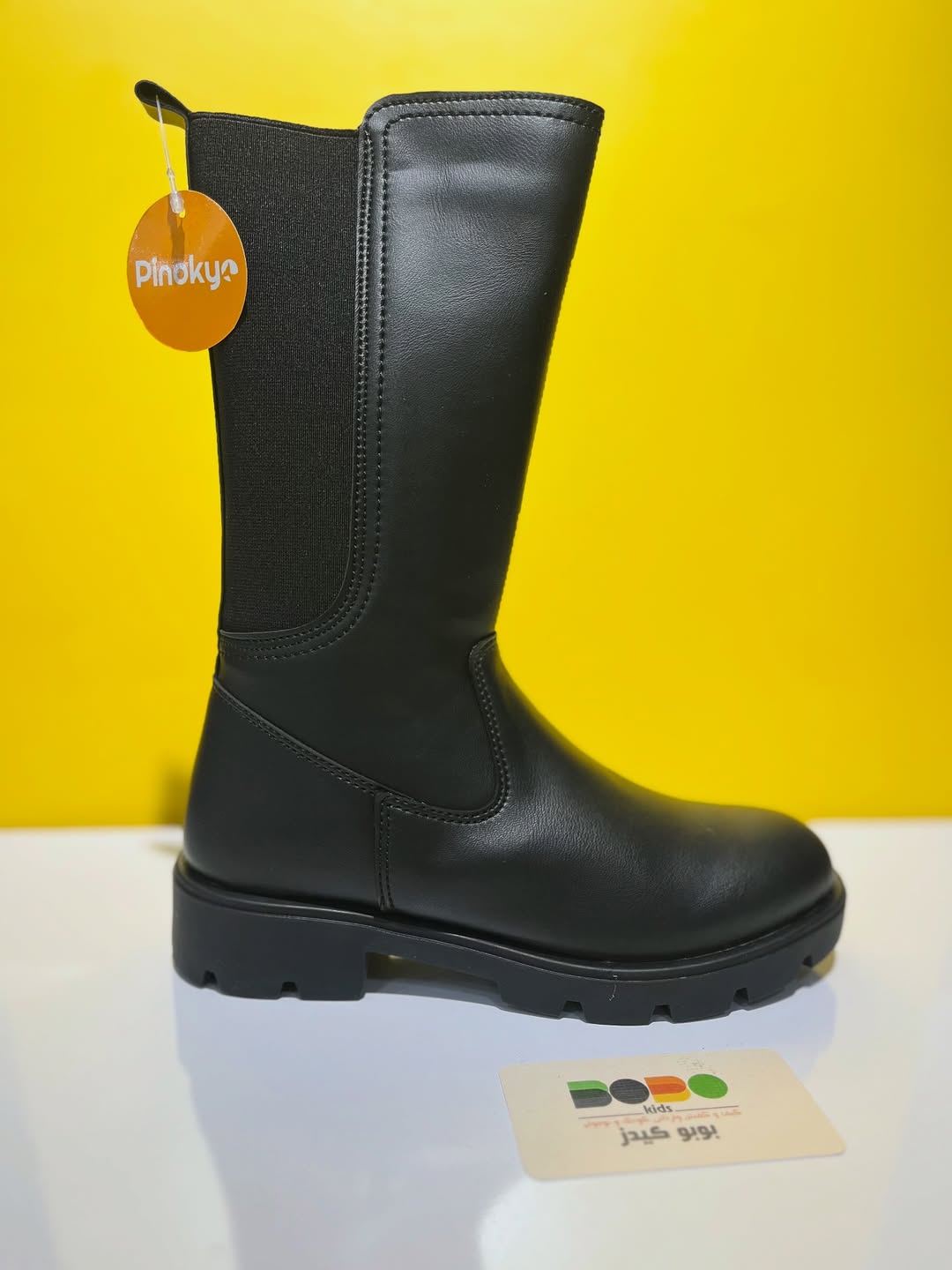 چکمه چرم ساق بلند برند pinokyo (ترکیه) کد 189