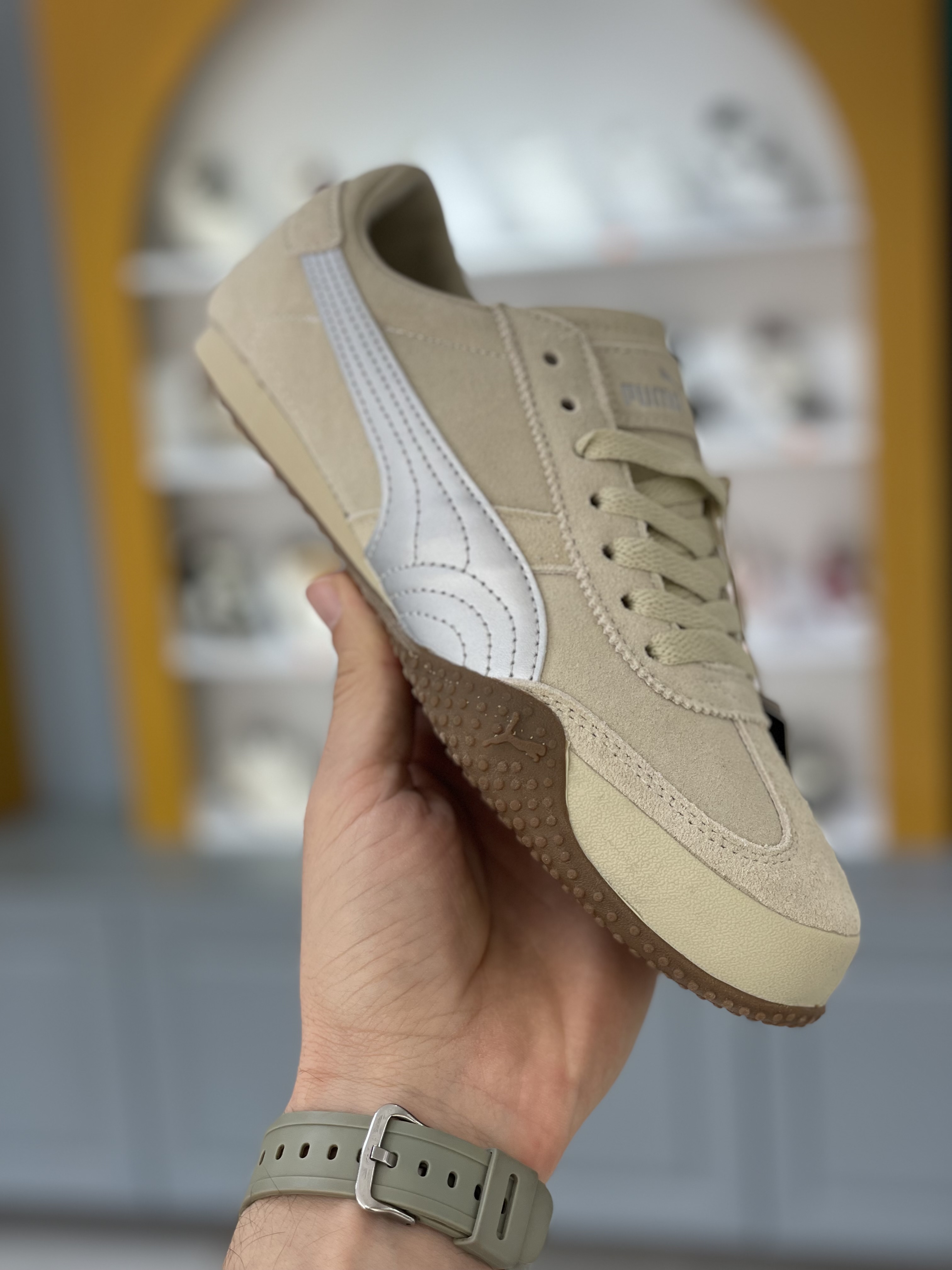 کفش پوما کرم سایز 37-40 کد 235